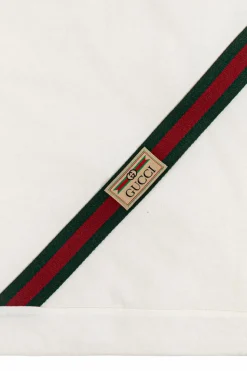 Gucci Kids BIAŁY Koc z logo