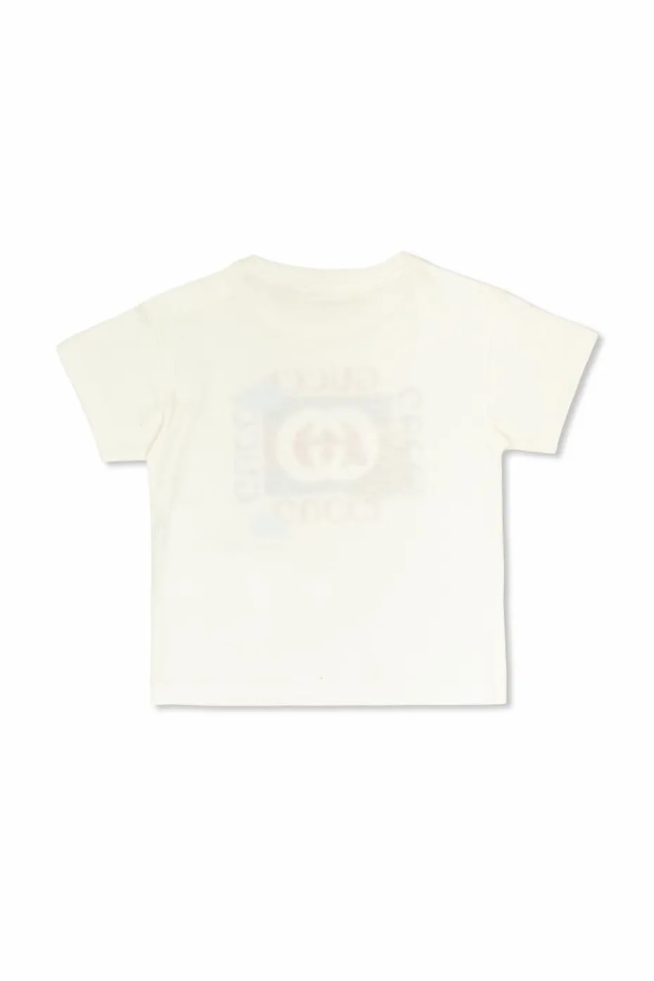 Gucci Kids BIAŁY T-shirt z logo