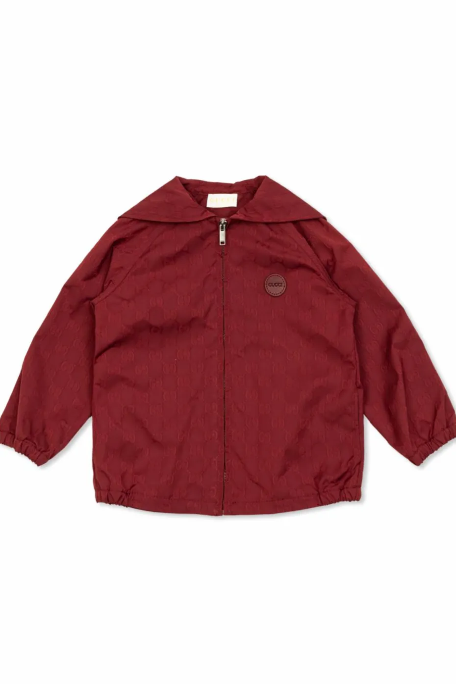Gucci Kids BORDO Kurtka ze wzorem `GG