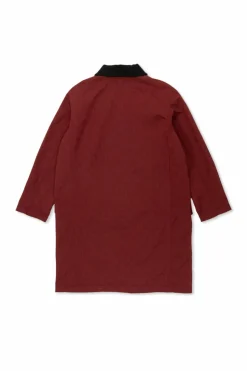 Gucci Kids BORDO Płaszcz z logo