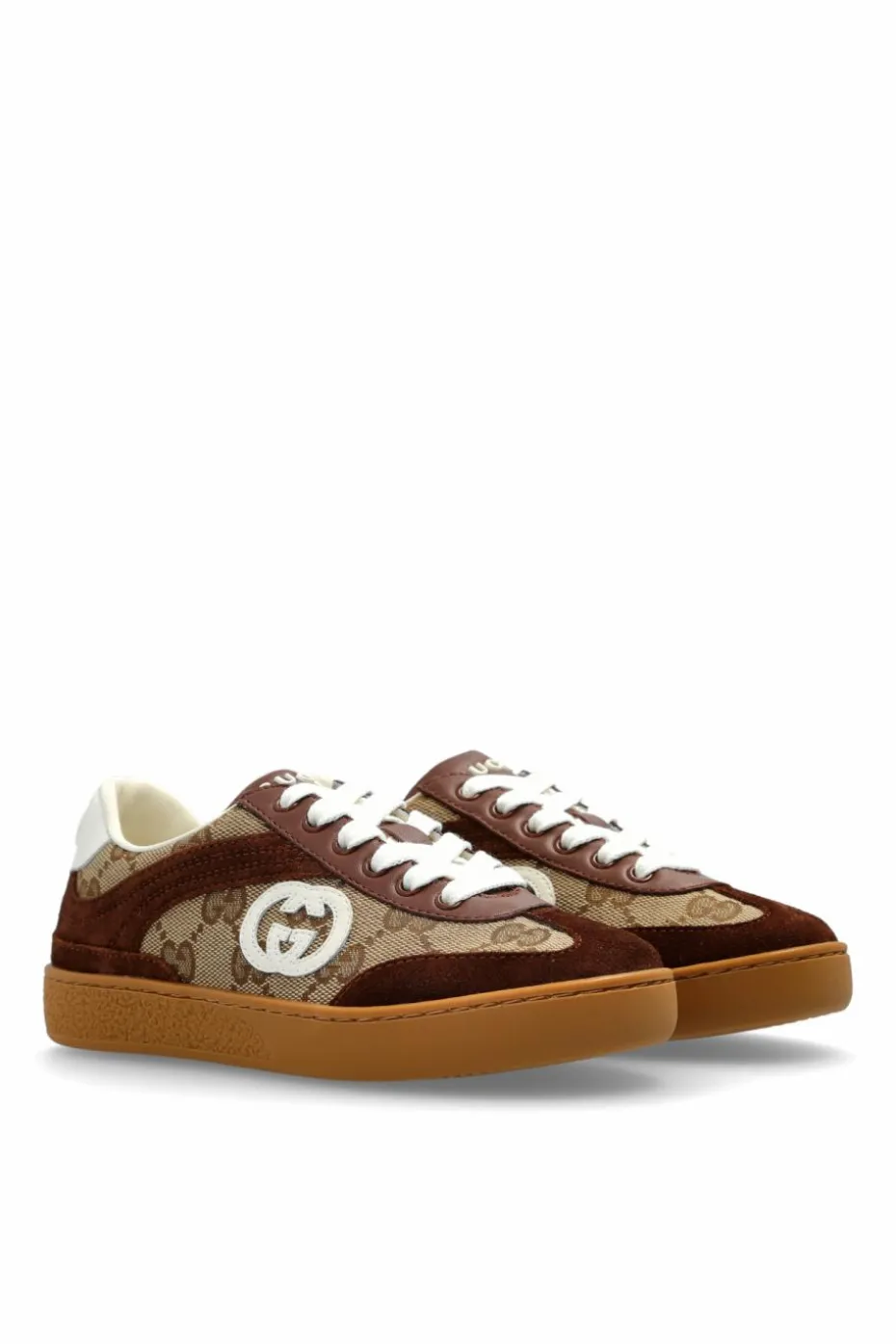 Gucci Kids BRĄZOWY Buty sportowe `G74`