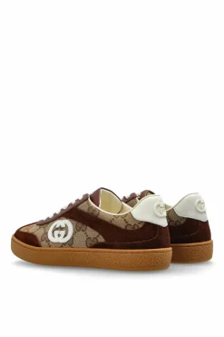 Gucci Kids BRĄZOWY Buty sportowe `G74`