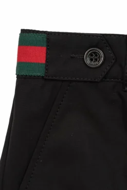 Gucci Kids CZARNY Bawełniane szorty