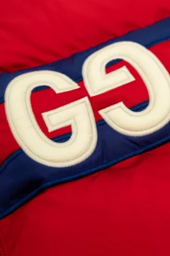 Gucci Kids CZERWONY Kamizelka z logo