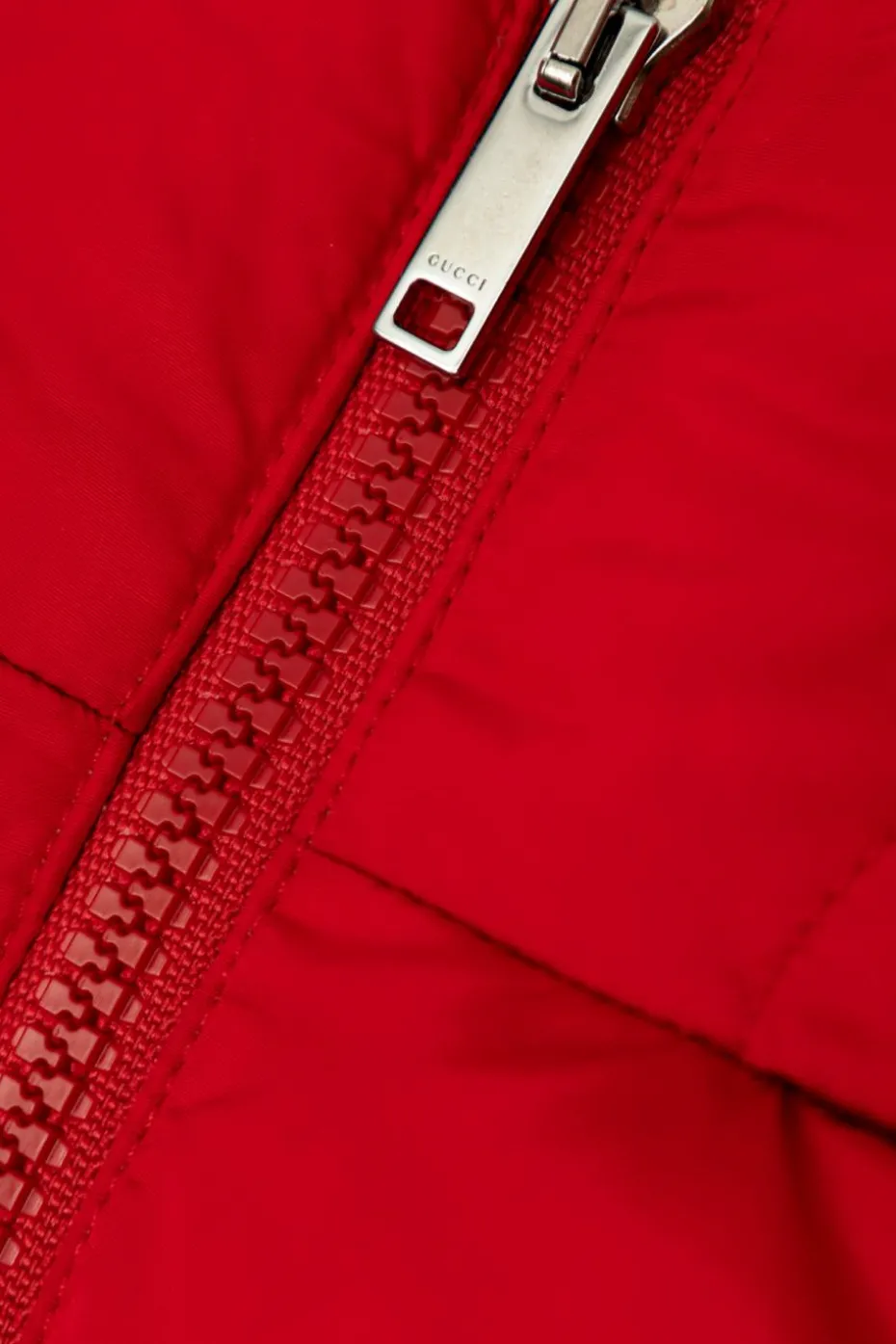 Gucci Kids CZERWONY Kamizelka z logo