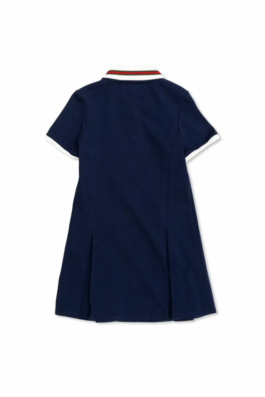 Gucci Kids GRANATOWY Bawełniana sukienka