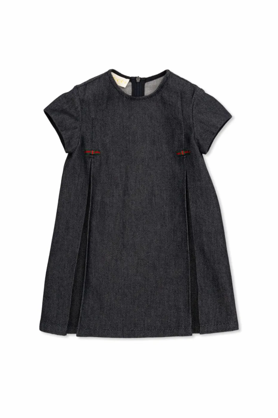 Gucci Kids GRANATOWY Jeansowa sukienka