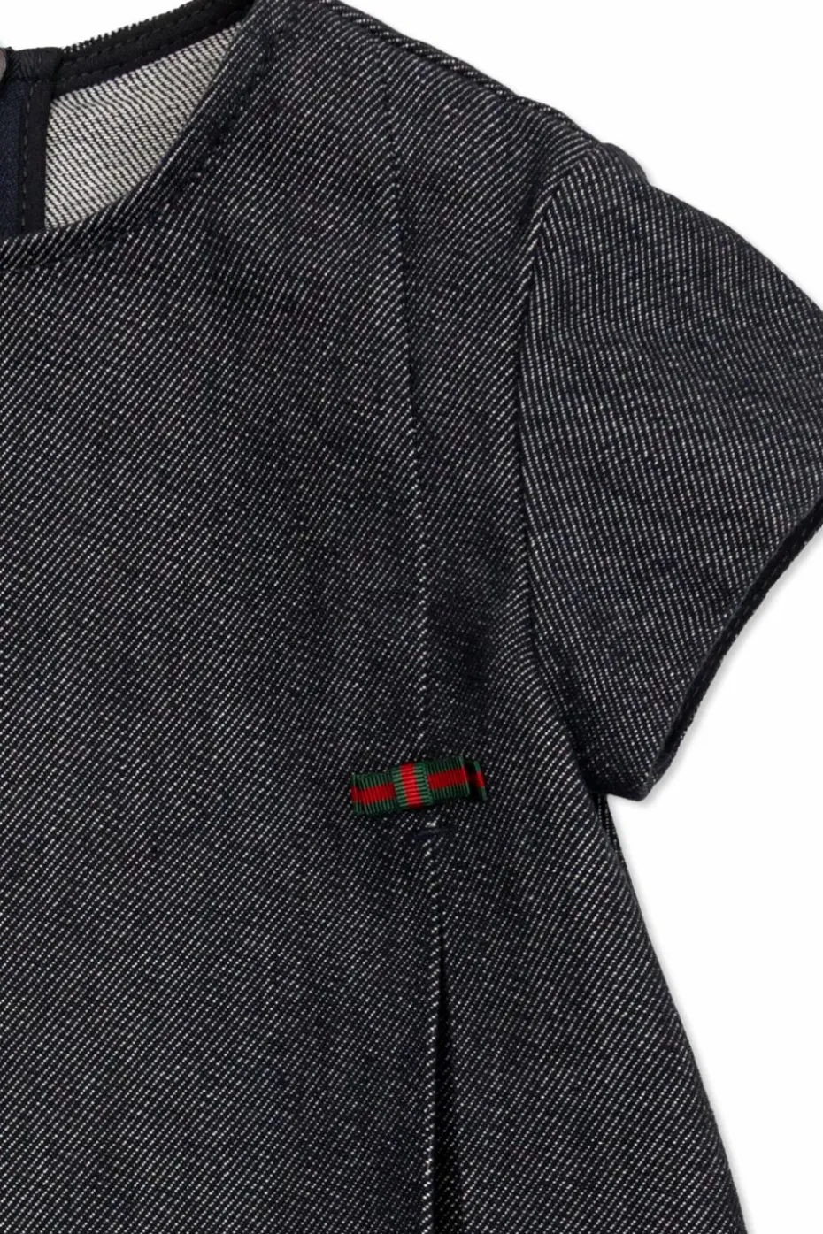 Gucci Kids GRANATOWY Jeansowa sukienka