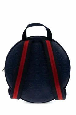Gucci Kids GRANATOWY Plecak z logo