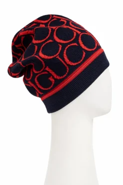 Gucci Kids GRANATOWY Wełniana czapka
