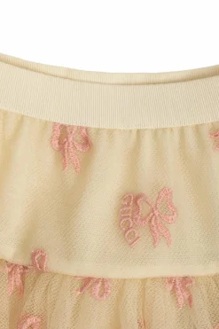 Gucci Kids kremowy Tiulowa spódnica