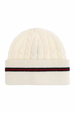 Gucci Kids kremowy Wełniana czapka