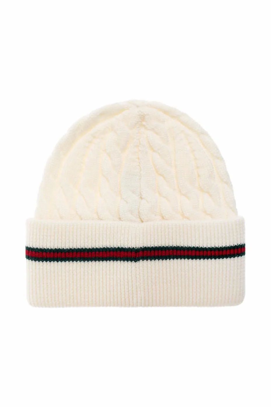 Gucci Kids kremowy Wełniana czapka
