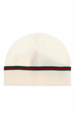 Gucci Kids kremowy Wełniana czapka