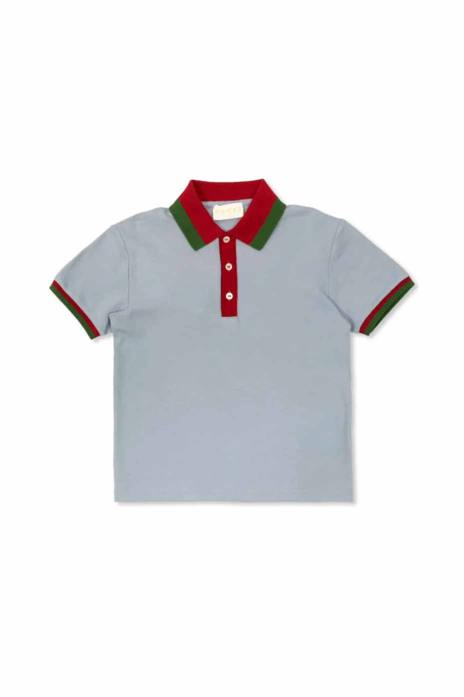 Gucci Kids NIEBIESKI Bawełniane polo