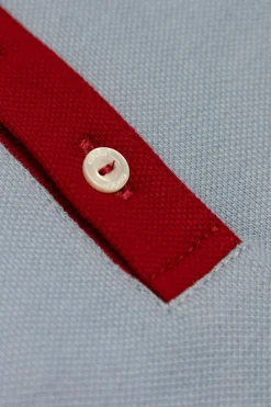 Gucci Kids NIEBIESKI Bawełniane polo