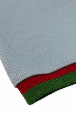 Gucci Kids NIEBIESKI Bawełniane polo
