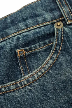 Gucci Kids NIEBIESKI Jeansy z nogawkami o prostym kroju