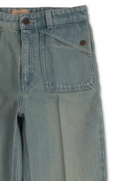 Gucci Kids NIEBIESKI Jeansowe dzwony