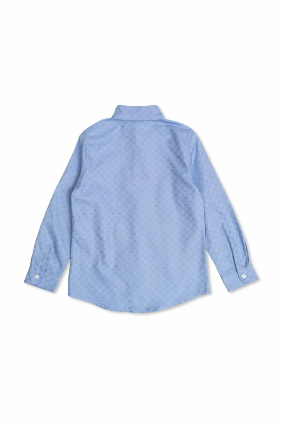 Gucci Kids NIEBIESKI Koszula z monogramem