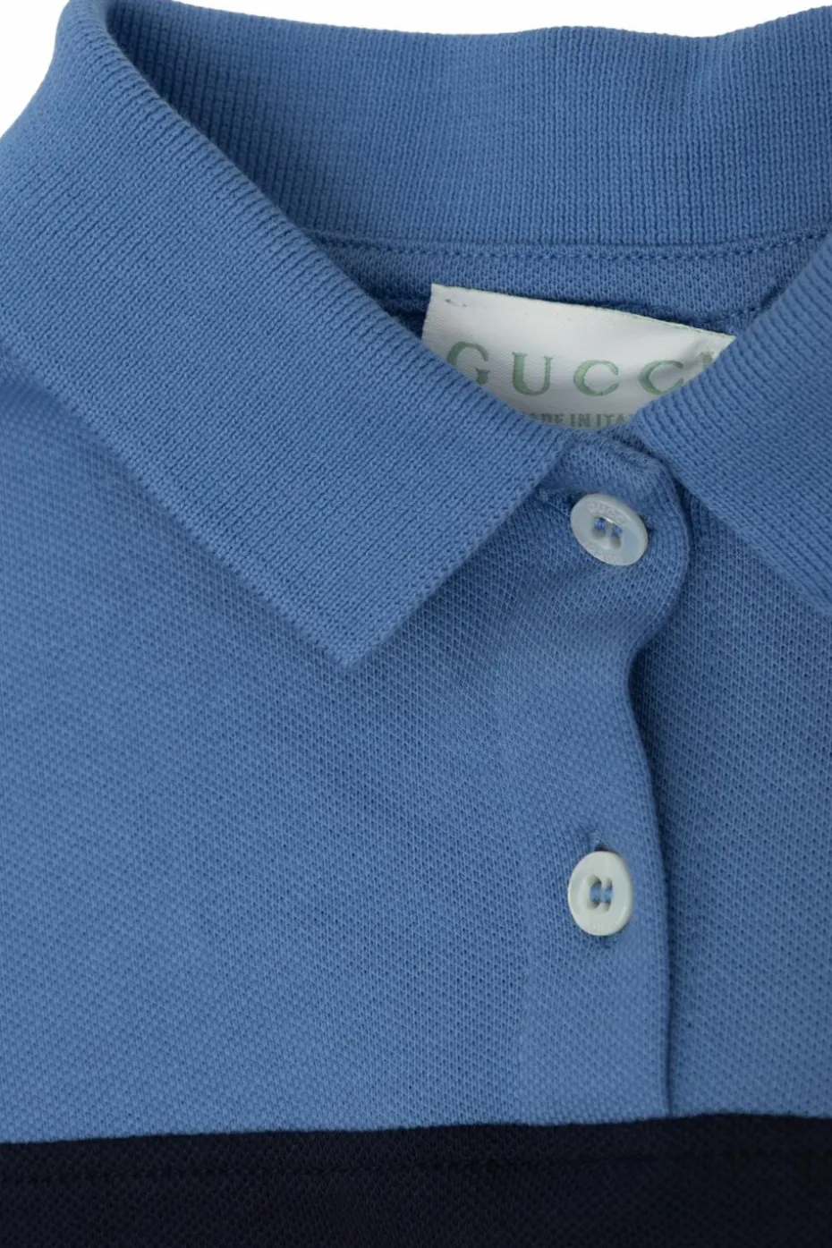 Gucci Kids NIEBIESKI Sukienka z kołnierzem