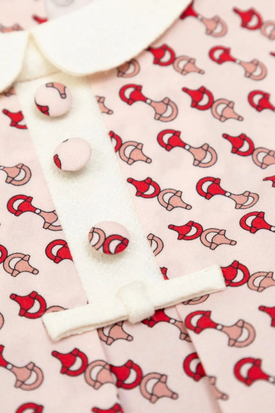 Gucci Kids RÓŻOWY Bawełniana sukienka