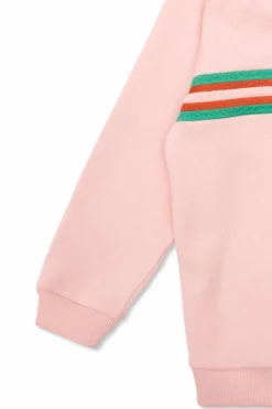 Gucci Kids RÓŻOWY Bluza zapinana na zamek