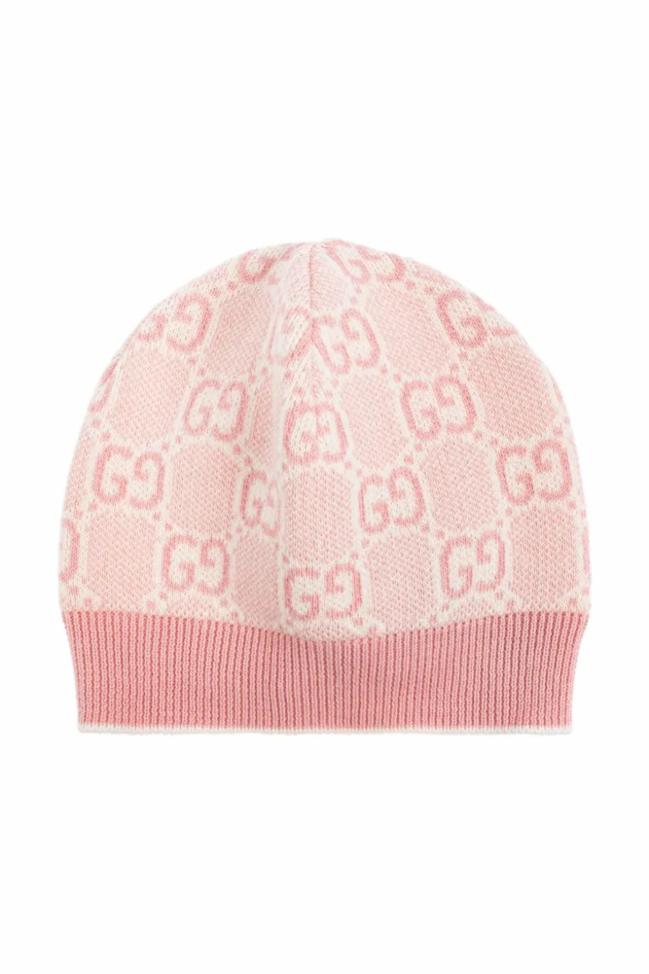 Gucci Kids RÓŻOWY Czapka ze wzorem `GG`
