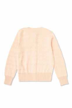 Gucci Kids RÓŻOWY Kardigan ze wzorem `GG`