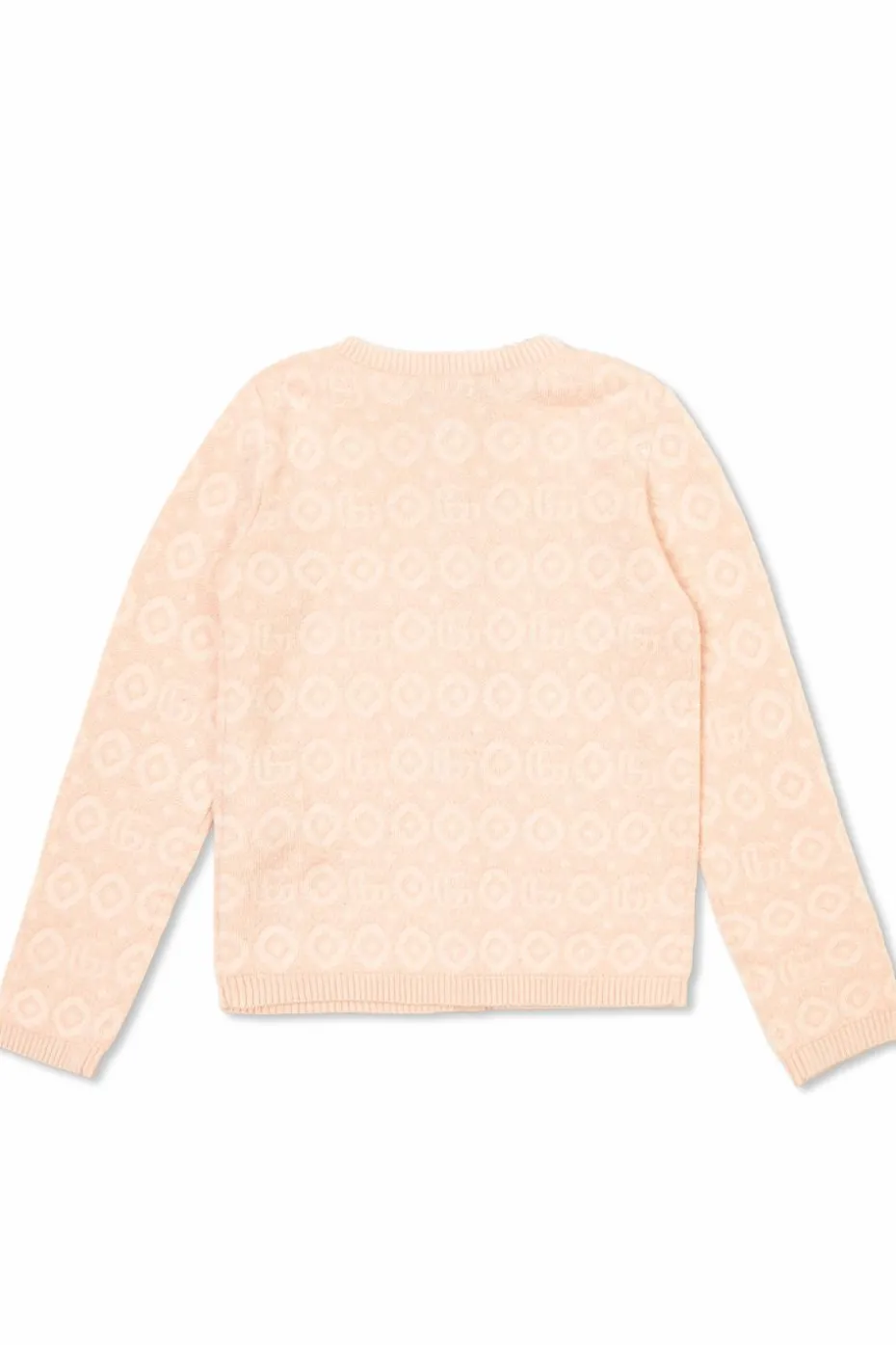 Gucci Kids RÓŻOWY Kardigan ze wzorem `GG`