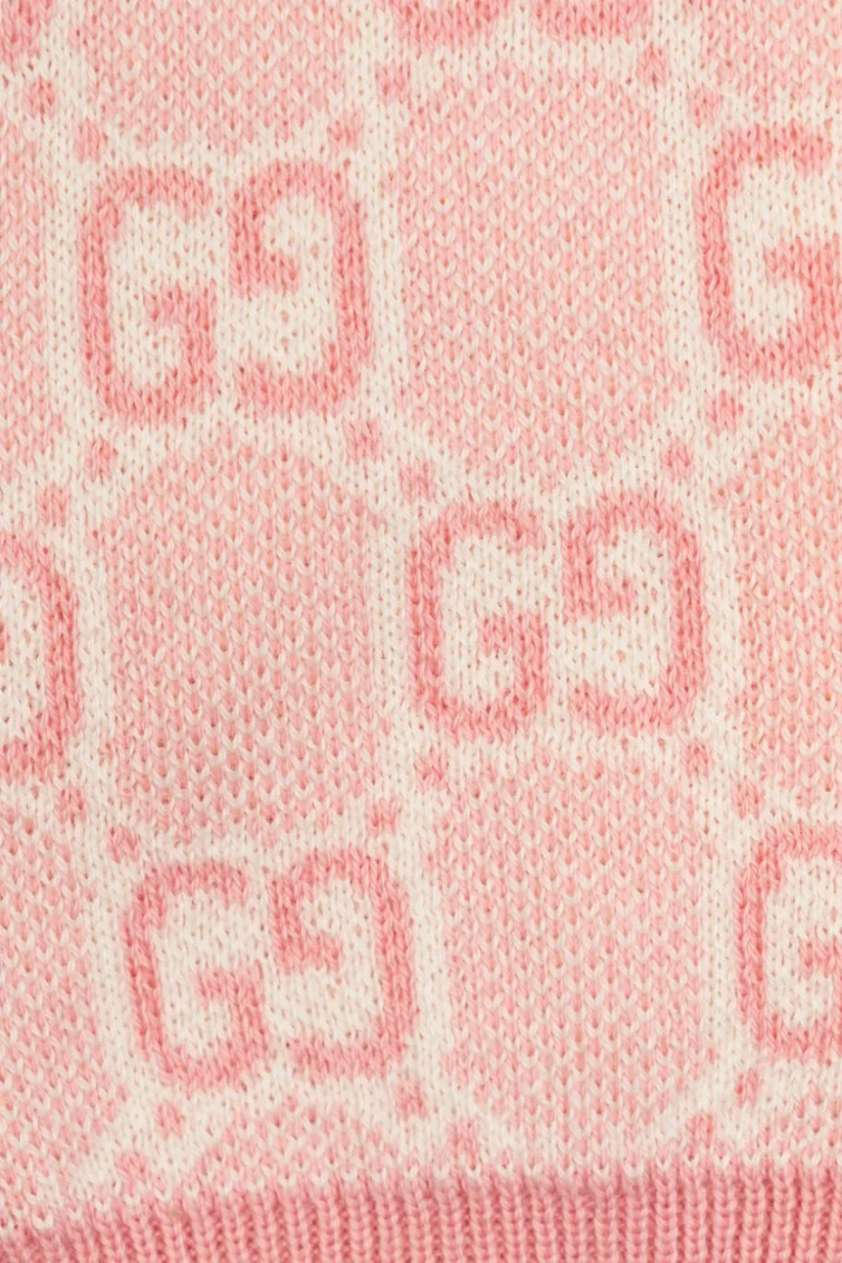 Gucci Kids RÓŻOWY Kardigan ze wzorem `GG`