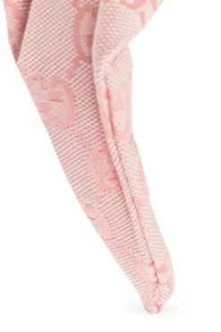Gucci Kids RÓŻOWY Opaska z monogramem