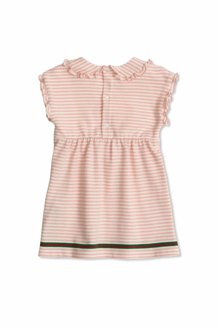 Gucci Kids RÓŻOWY Sukienka z wzorem w paski