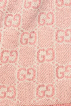 Gucci Kids RÓŻOWY Sukienka z kołnierzem