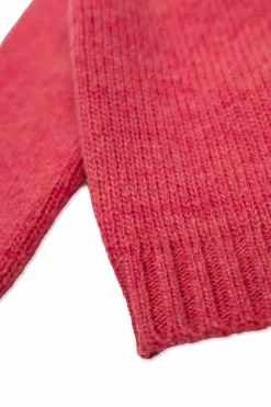 Gucci Kids RÓŻOWY Sweter z wyszytym logo