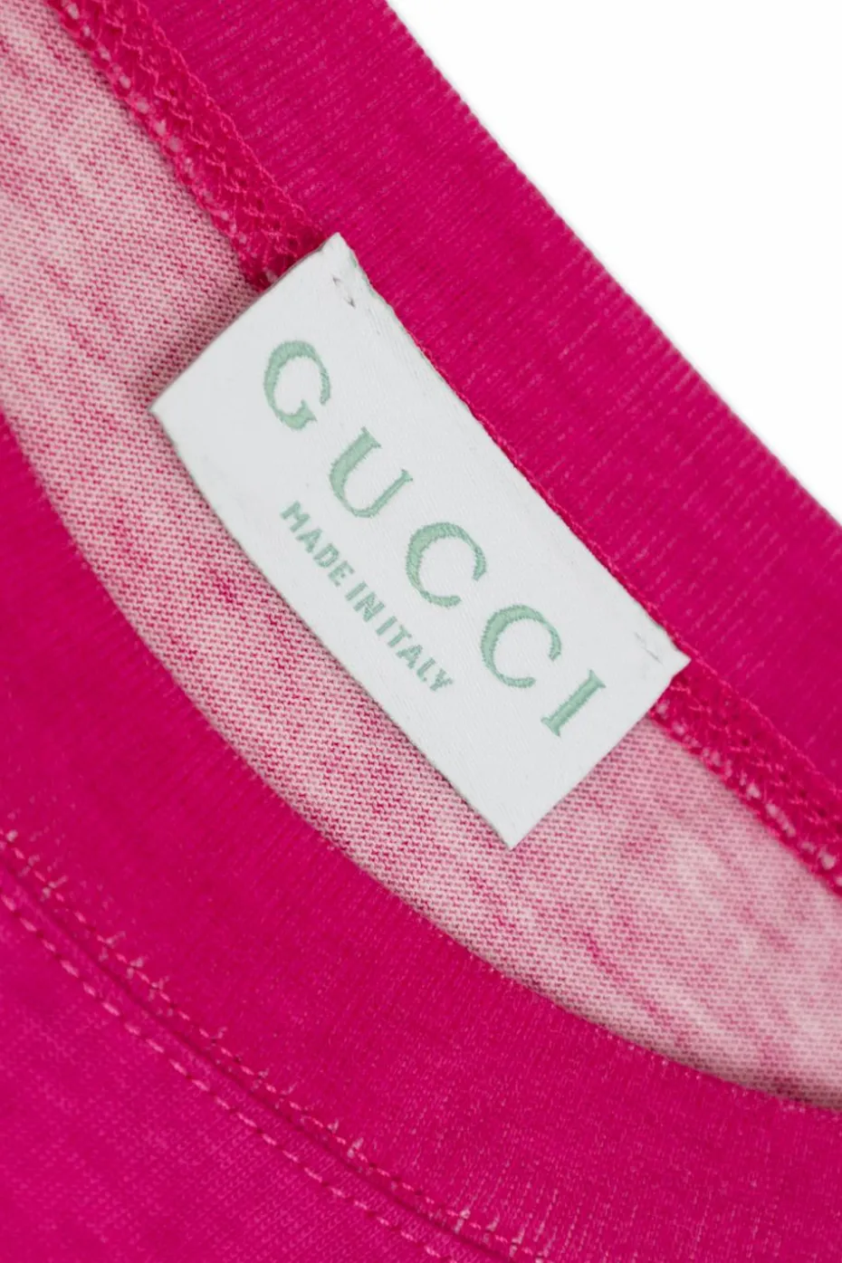 Gucci Kids RÓŻOWY T-shirt z nadrukiem