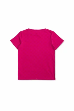 Gucci Kids RÓŻOWY T-shirt z monogramem