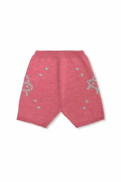 Gucci Kids RÓŻOWY Wełniane szorty