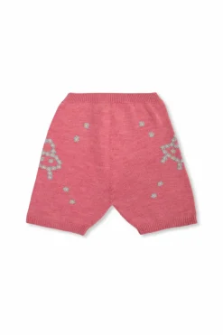 Gucci Kids RÓŻOWY Wełniane szorty