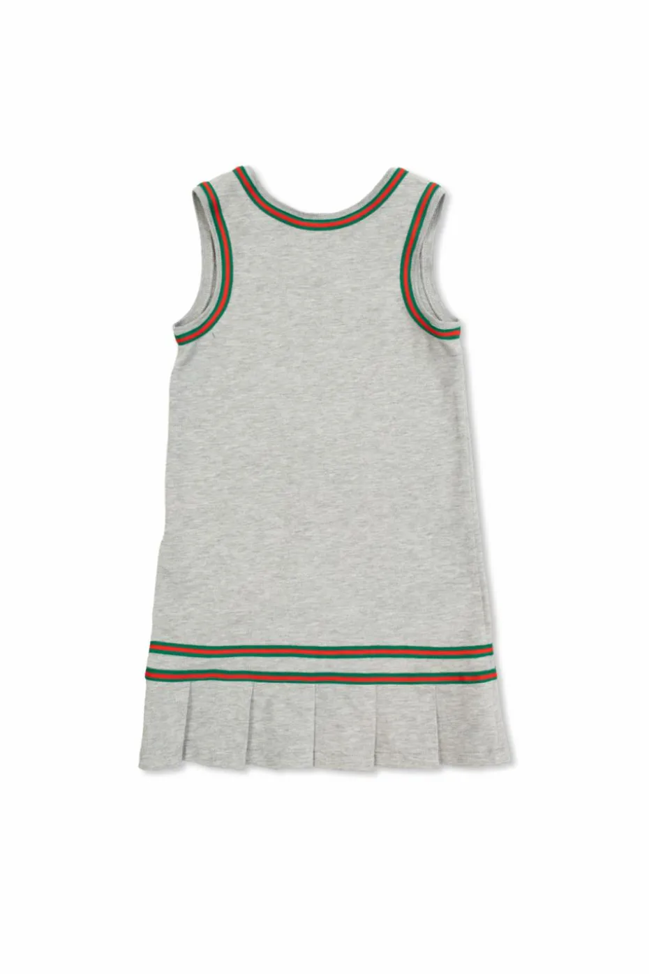 Gucci Kids SZARY Bawełniana sukienka