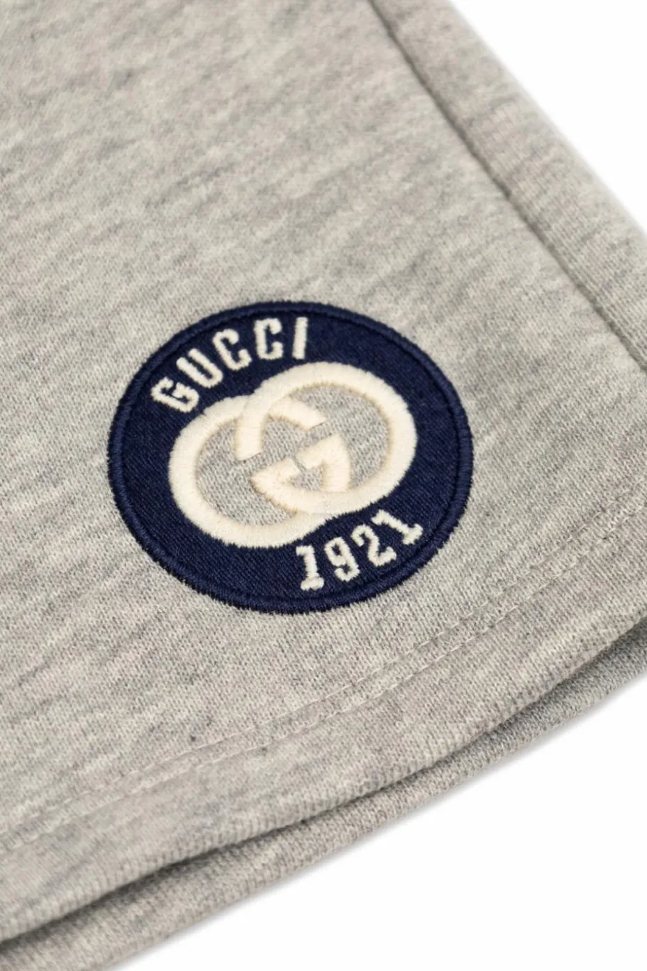Gucci Kids SZARY Bawełniane szorty