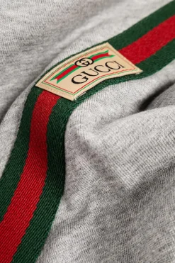 Gucci Kids SZARY Koc z logo