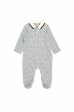 Gucci Kids SZARY Pajacyk niemowlęcy