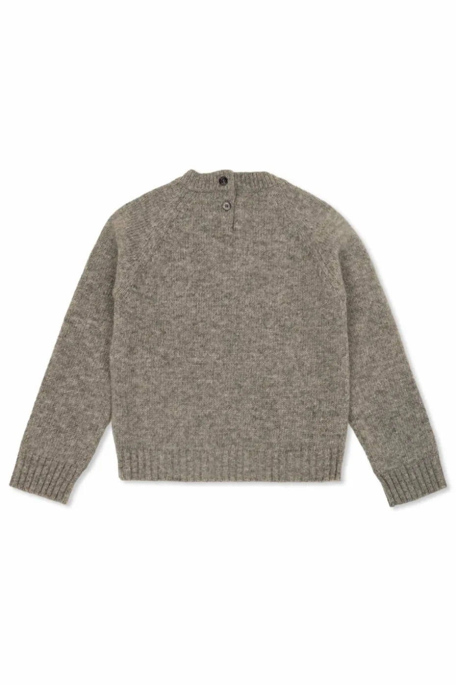 Gucci Kids SZARY Sweter z wyszytym logo