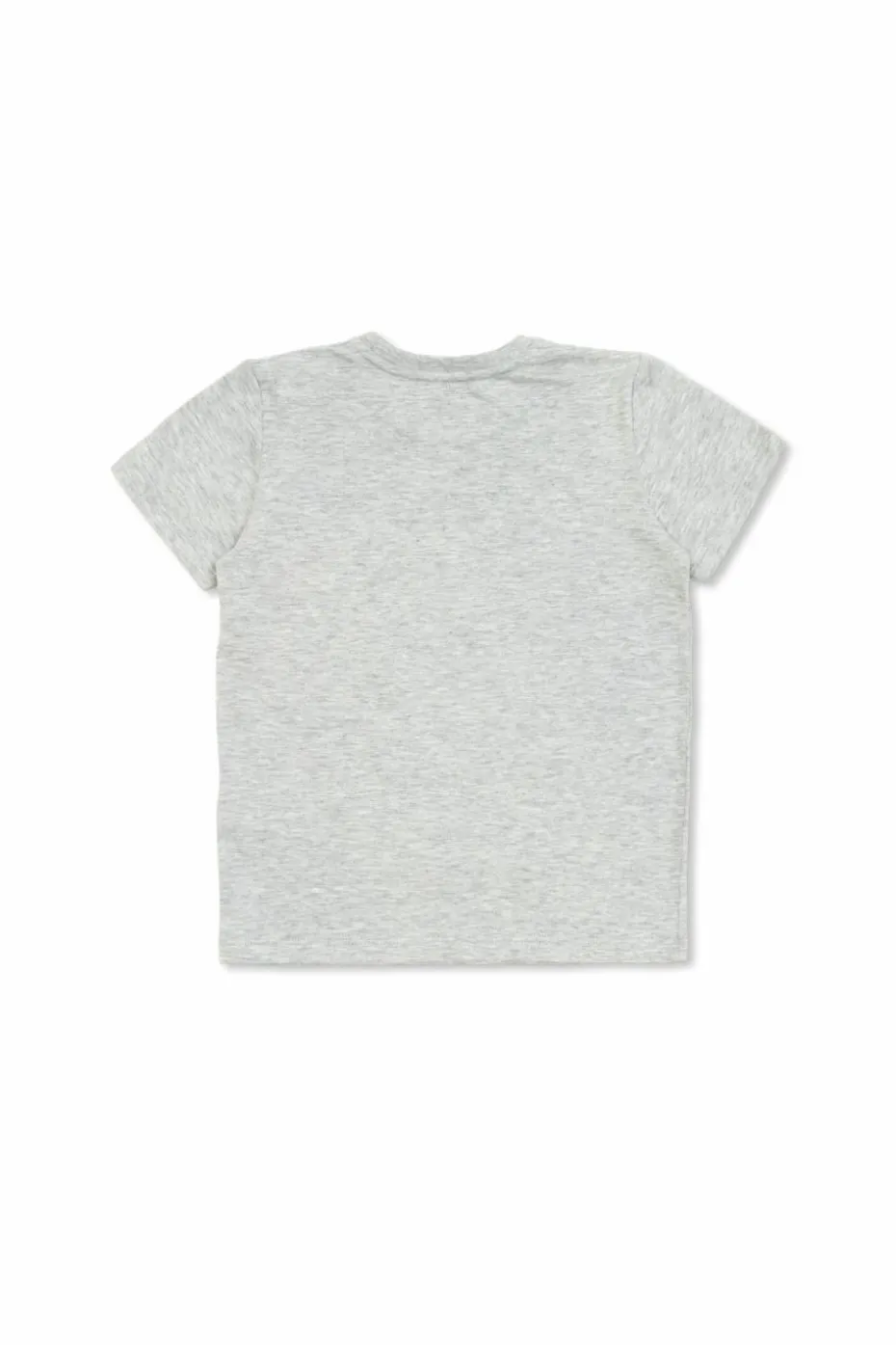 Gucci Kids SZARY T-shirt z nadrukowanym logo