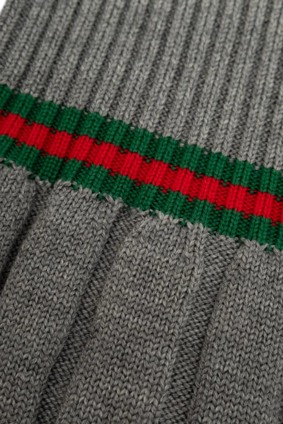Gucci Kids SZARY Wełniana sukienka