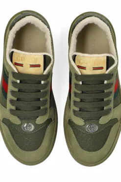 Gucci Kids ZIELONY Buty sportowe `Screener`