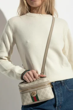 Gucci kremowy Torba `Ophidia Super Mini`