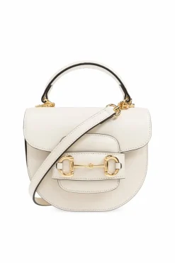 Gucci kremowy Torba do ręki `Horsebit 1955 Mini`