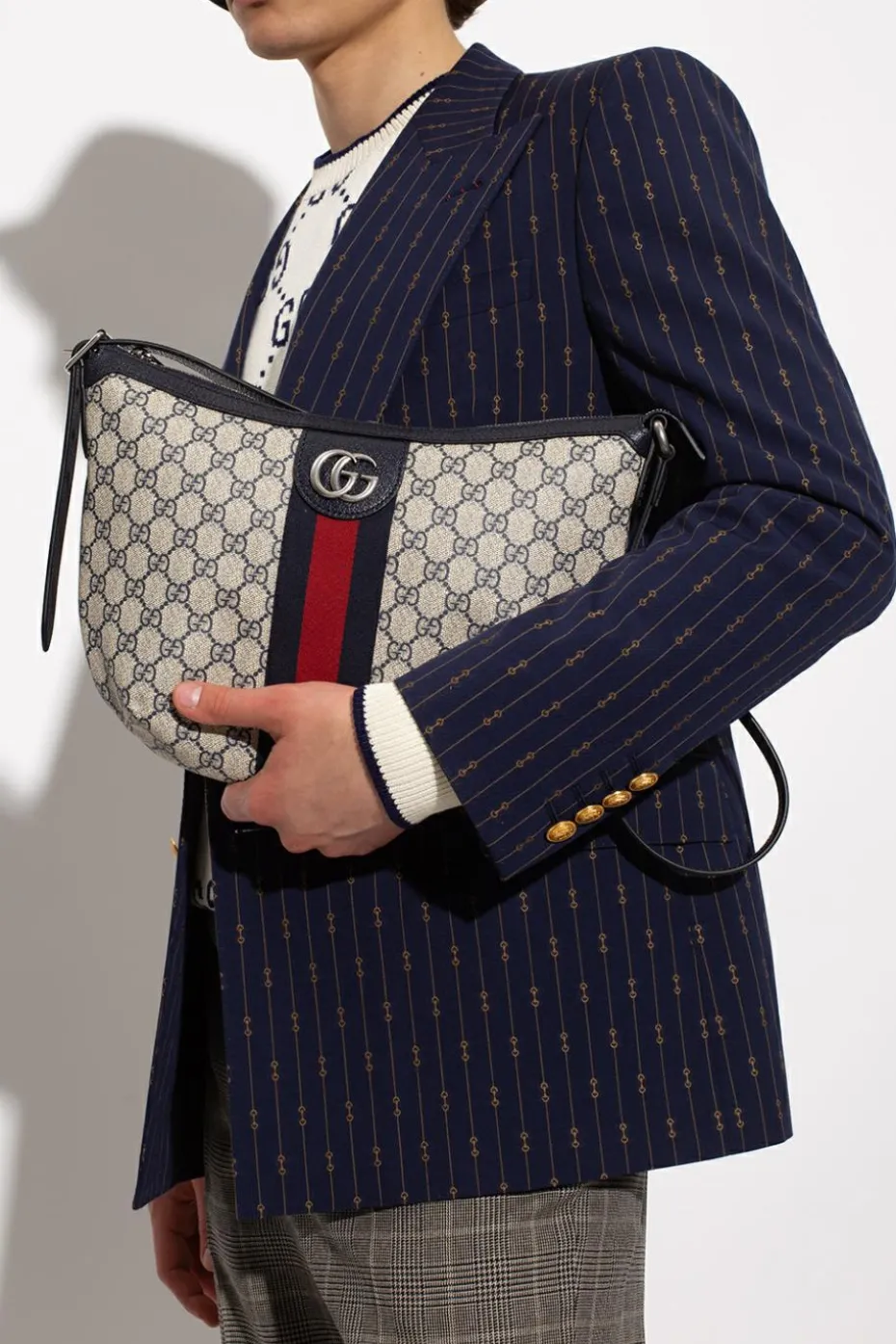 Gucci kremowy Torba na ramię ‘Ophidia Small’